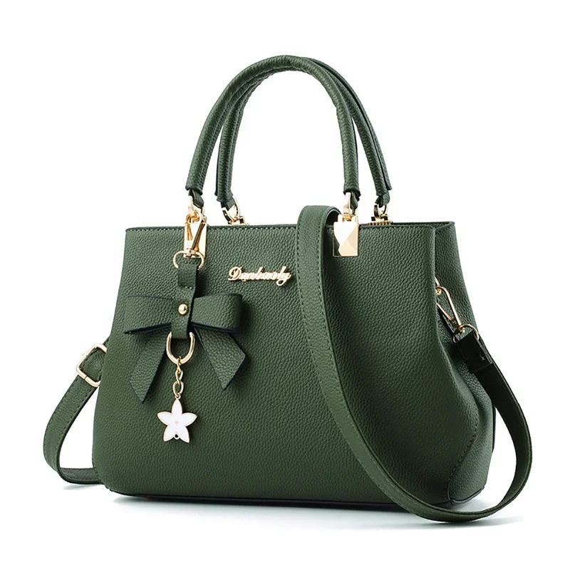 6 Colors Elegant Shoulder Bag Fashion Flowers Hand Bags for Women Luxury Designer Female Bags Plum Bowknot Sweet Crossbody Bag - Image 4